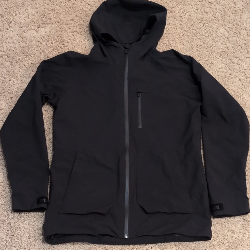 Marmot Women's Black Hooded Raincoat